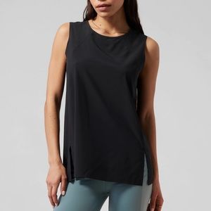 Athleta Zeyphr Refined Tank Black XS